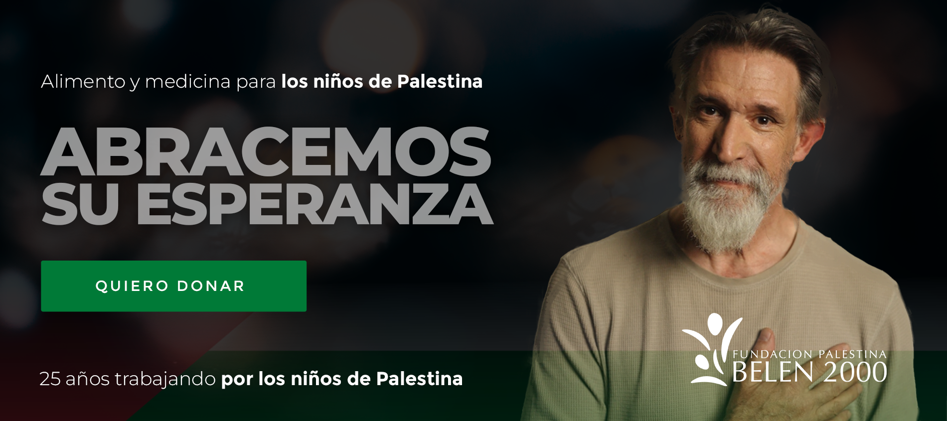 Abracemos su esperanza banner